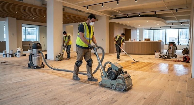 Commercial Hardwood Service in San Francisco County, CA