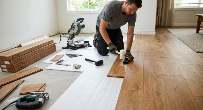 Laminate Floor Replacement in Suisun City, CA
