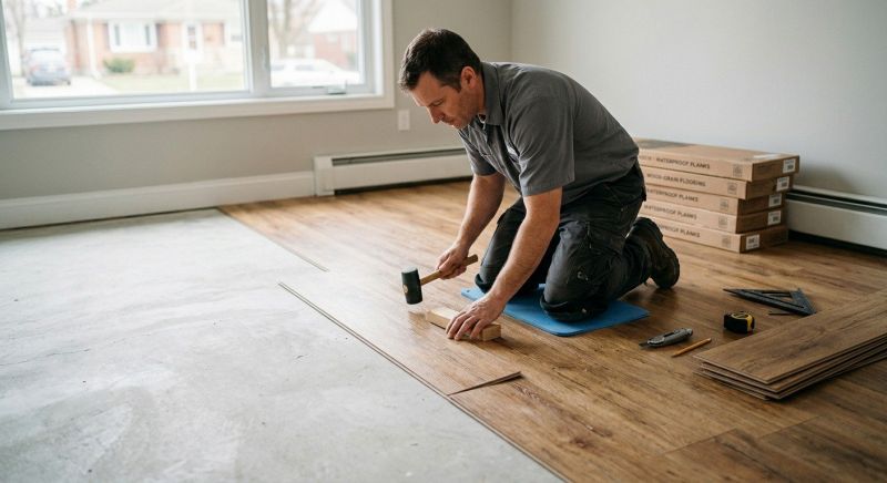 Linoleum Floor Installation in Albany, CA
