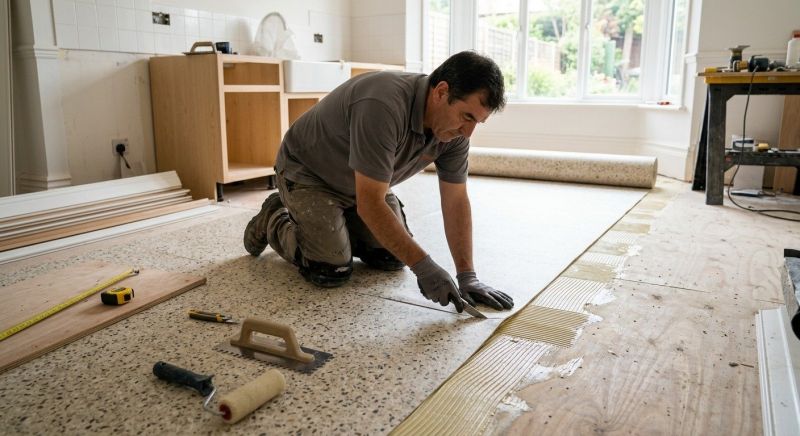 Linoleum Floor Installation in Dublin, CA