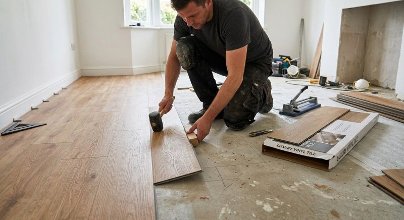 Luxury Vinyl Tile Installation in Albany, CA