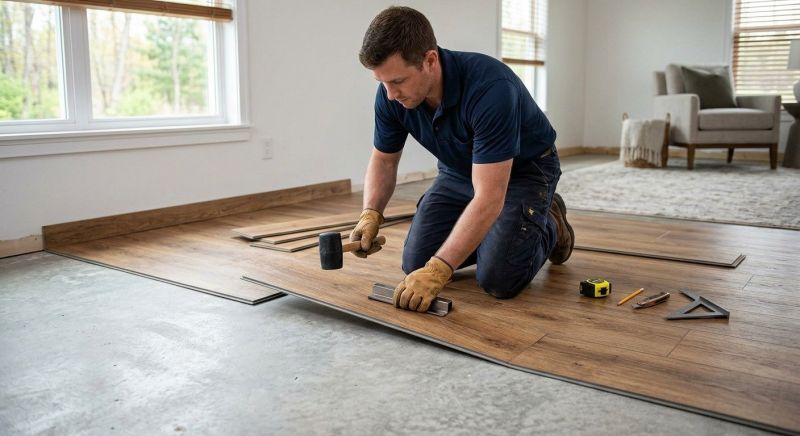 Luxury Vinyl Tile Installation in Brisbane, CA