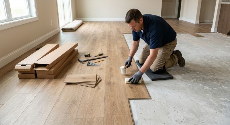 Luxury Vinyl Tile Installation in Dublin, CA