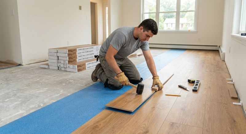Lvt Flooring Installation in Albany, CA