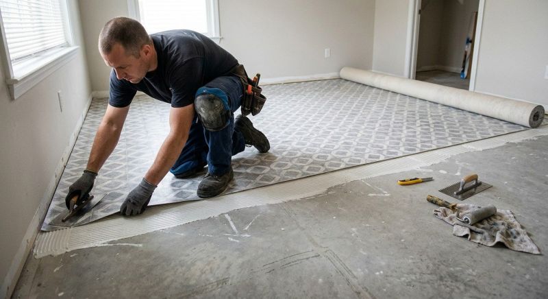 Sheet Flooring Installation in Castro Valley, CA