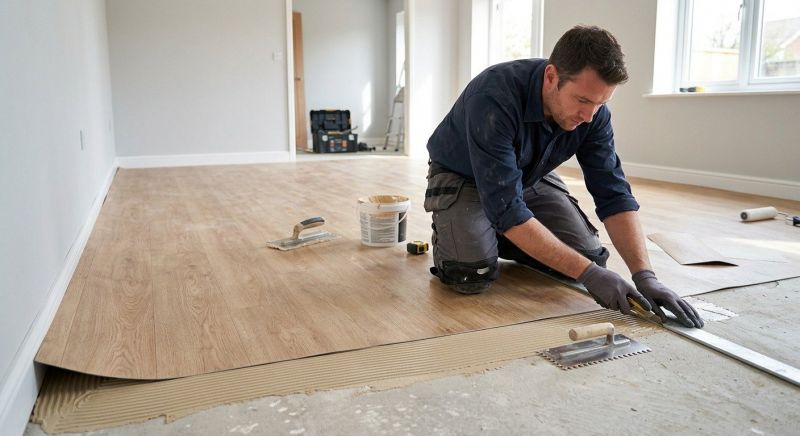 Sheet Flooring Installation in Emeryville, CA