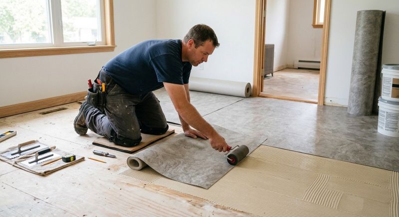 Sheet Flooring Installation in Lafayette, CA