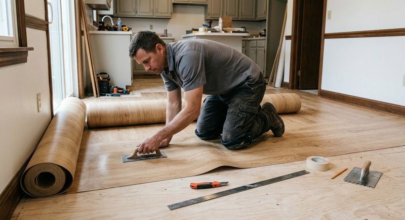 Sheet Flooring Installation in San Ramon, CA