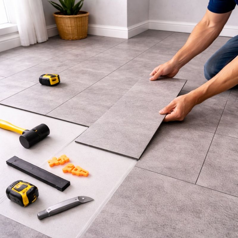 Vinyl Tile Replacement in Walnut Creek, CA